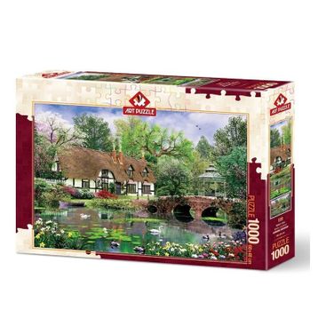 Art Puzzle Nilüfer Çiçekleri 1000 Parça Puzzle