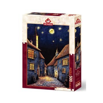 Art Puzzle Ortaçağda Han Gecesi 500 Parça Puzzle