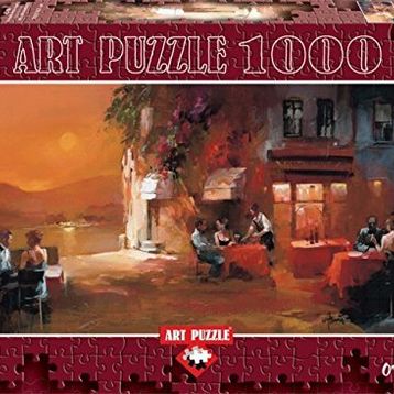 Art Puzzle Panorama Dinner For Two 1000 Parça Puzzle