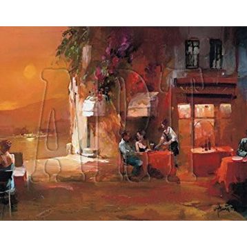 Art Puzzle Panorama Dinner For Two 1000 Parça Puzzle