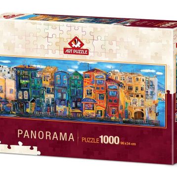Art Puzzle Renkli Kasaba 1000 Parça Puzzle
