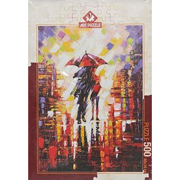 Art Puzzle Şemsiye Altındaki Aşk 500 Parça Puzzle