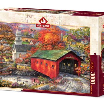 Art Puzzle Tatlı Hayat Köprüsü 3000 Parça Puzzle