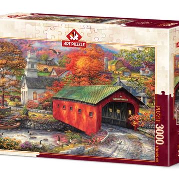Art Puzzle Tatlı Hayat Köprüsü 3000 Parça Puzzle