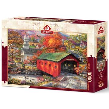 Art Puzzle Tatlı Hayat Köprüsü 3000 Parça Puzzle