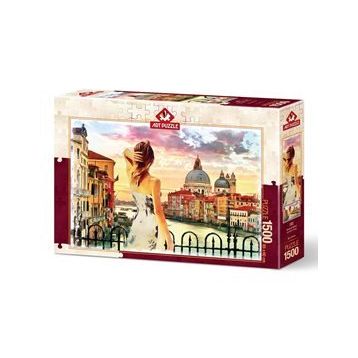 Art Puzzle Venedik'e Bakış 1500 Parça Puzzle