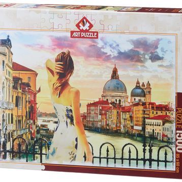 Art Puzzle Venedik'e Bakış 1500 Parça Puzzle