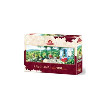 Art Puzzle Verandadaki Misafir Panorama 1000 Parça Puzzle