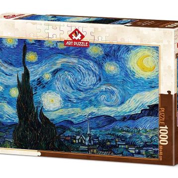 Art Puzzle Yıldızlı Gece 1889 1000 Parça Puzzle