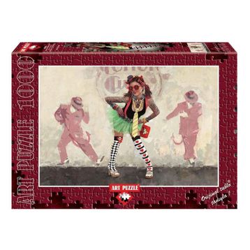 Art Şeytan mı Melek mi 1000 Parça Puzzle