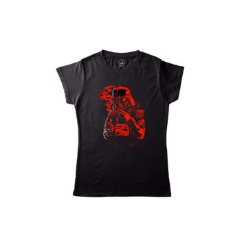 Art T-shirt Red Darth Vader Siyah Erkek T-shirt