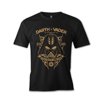 Art T-shirt Red Darth Vader Siyah Erkek T-shirt