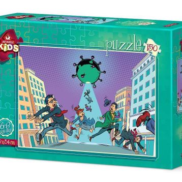 Art Virüsten Kaçış 150 Parça Puzzle