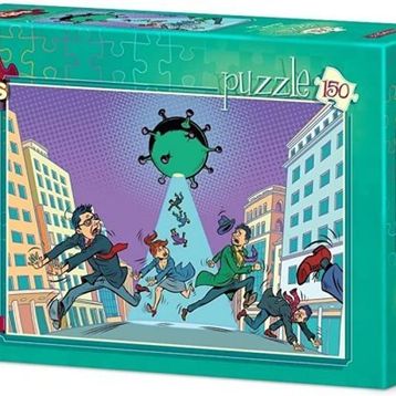 Art Virüsten Kaçış 150 Parça Puzzle