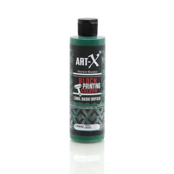 Art-X 240 ml Yeşil Su Bazlı Linol Baskı Boyası