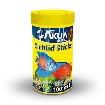 ArtAkua Cichlid Sticks Tropikal 250 ml Balık Yemi