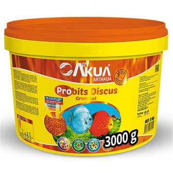 ArtAkua Probits Discus Etçil Açık 100 gr Balık Yemi