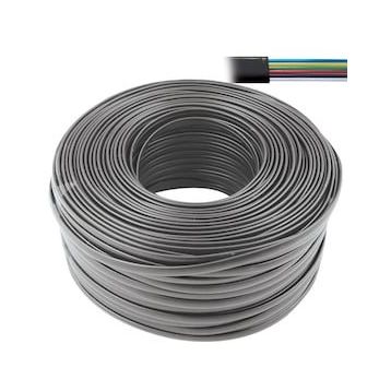Artar 100 mt 6'lı Flat Telefon Kablosu