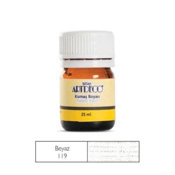 Artdeco 010A 119 Beyaz 25 ml Kumaş Boyası