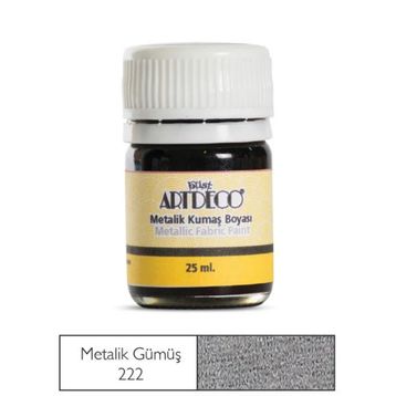 Artdeco 011A-222 Silver 25 ml Kumaş Boyası