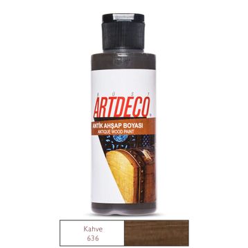 Artdeco 026R-636 Ahşap 120ml Kahve Antik Boya