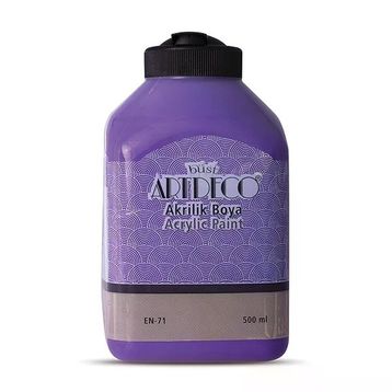 Artdeco 070L-3608 500 ml Mor Akrilik Boya