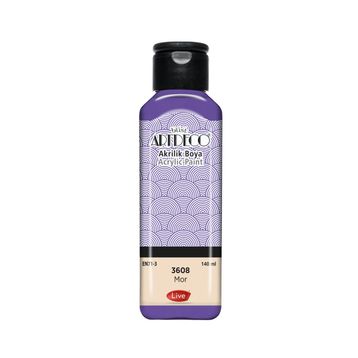 Artdeco 070R-3608 Mor 140 ml Akrilik Boya