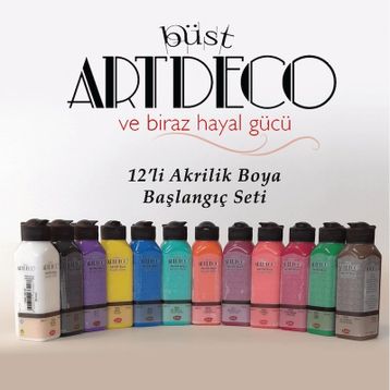 Artdeco 070R-606 Cupcake 140 ml Akrilik Boya Seti