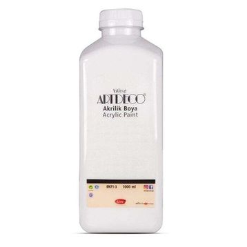 Artdeco 1000 ml Beyaz Akrilik Boya