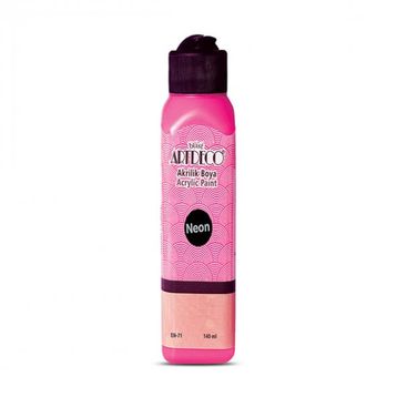 Artdeco 140 ml Fosforlu Pembe Akrilik Boya