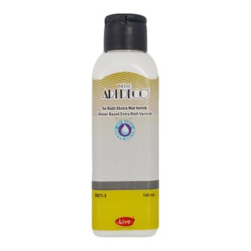 Artdeco 140 ml Su Bazlı Ekstra Mat Vernik