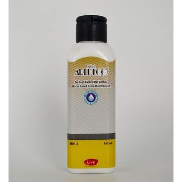 Artdeco 140 ml Su Bazlı Ekstra Mat Vernik