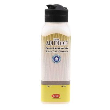 Artdeco 140 ml Su Bazlı Ekstra Parlak Vernik