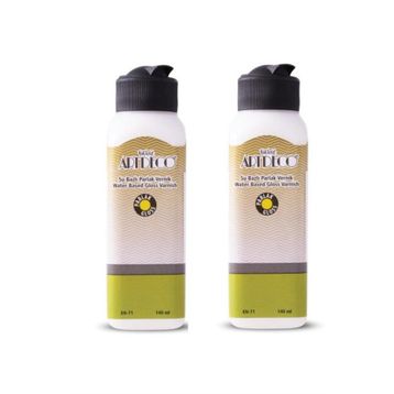 Artdeco 2 Adet 140 ml Su Bazlı Mat Vernik