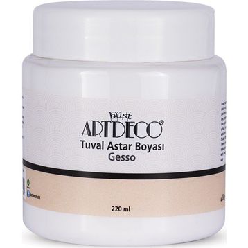 Artdeco 220 ml Gesso Tuval Astar Boyası