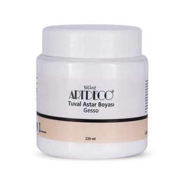 Artdeco 220 ml Gesso Tuval Astar Boyası