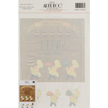 Artdeco 24 Desen 25x35 cm Kolay Transfer