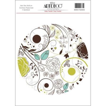 Artdeco 24 Desen 25x35 cm Kolay Transfer