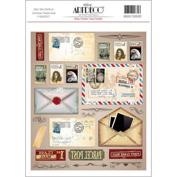 Artdeco 24 Desen 25x35 cm Kolay Transfer