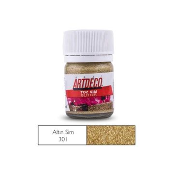 Artdeco 25 ml Altın Yaldız Toz Sim