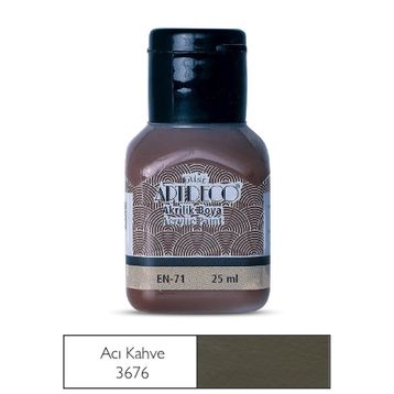 Artdeco 25ml Acı Kahve Akrilik Boya