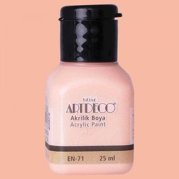 Artdeco 25ml Açık Mercan Akrilik Boya