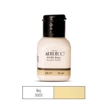 Artdeco 25ml Bej Akrilik Boya