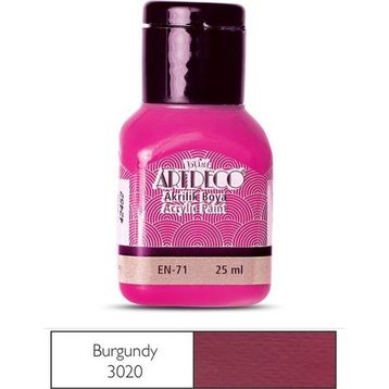 Artdeco 25ml Burgundy Akrilik Boya