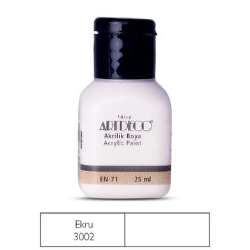 Artdeco 25ml Ekru Akrilik Boya