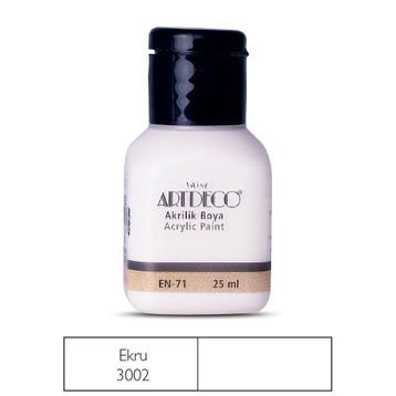 Artdeco 25ml Ekru Akrilik Boya