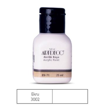 Artdeco 25ml Ekru Akrilik Boya