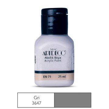 Artdeco 25ml Gri Akrilik Boya
