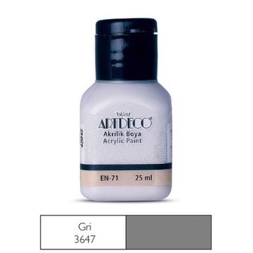 Artdeco 25ml Gri Akrilik Boya