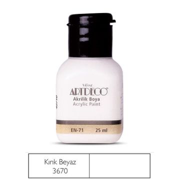 Artdeco 25ml Kırık Beyaz Akrilik Boya